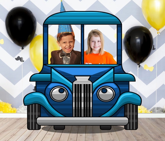 Small Foot Bastelset Photo Frame Happy Car – Kreatives Gestalten Mit Schablonen & Glitzernden Farben