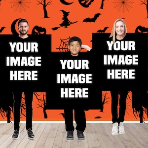 Custom Halloween Costume, Photo Prop, DIY, Personalized, Customized, Photo Booth Selfie Frame