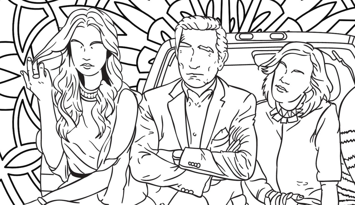 Schitt's Creek Coloring Sheet Large My Shot Coloring - Etsy Canada