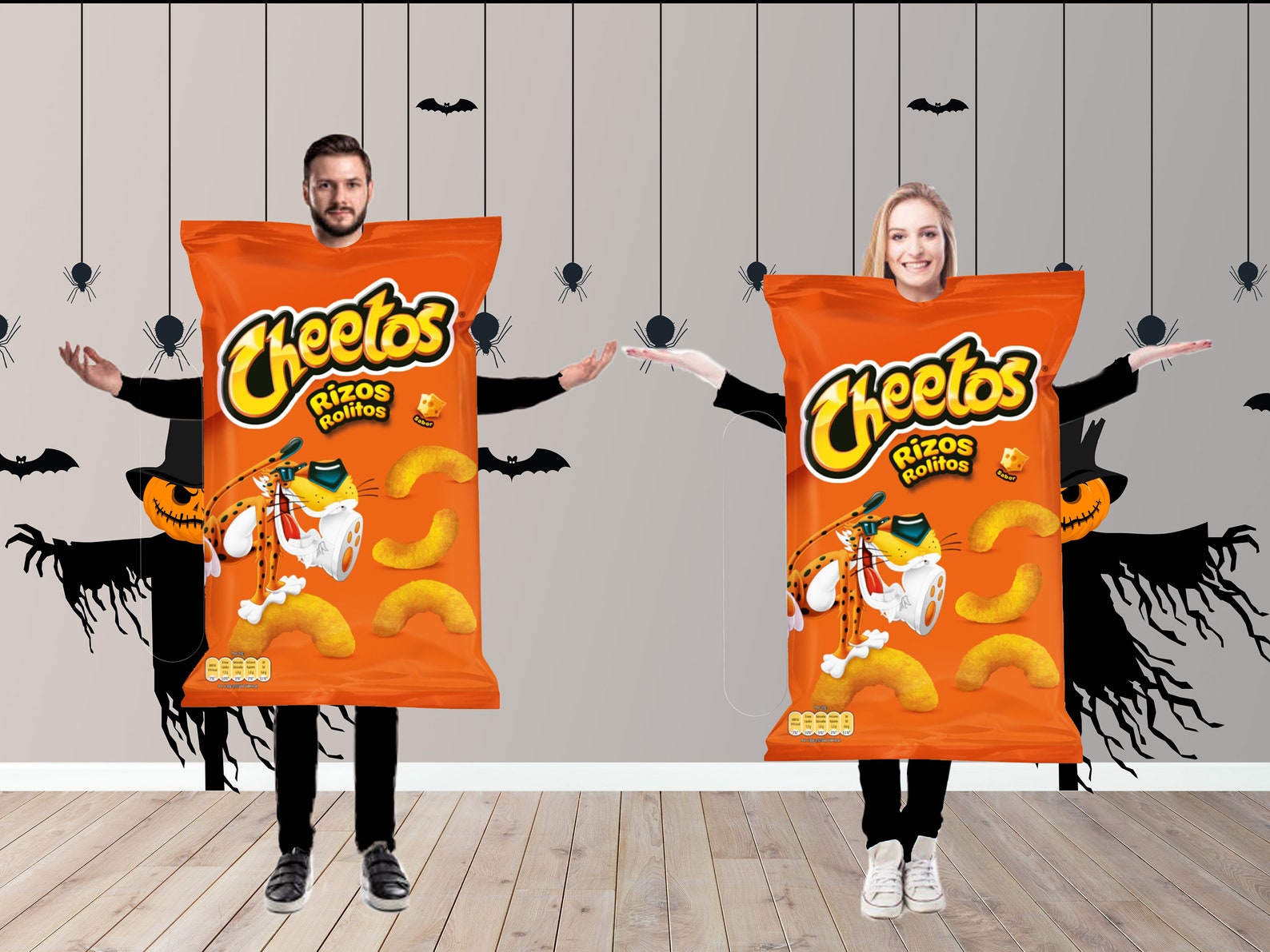 Bag of Cheetos Halloween Costume Photo Prop DIY Poster Etsy
