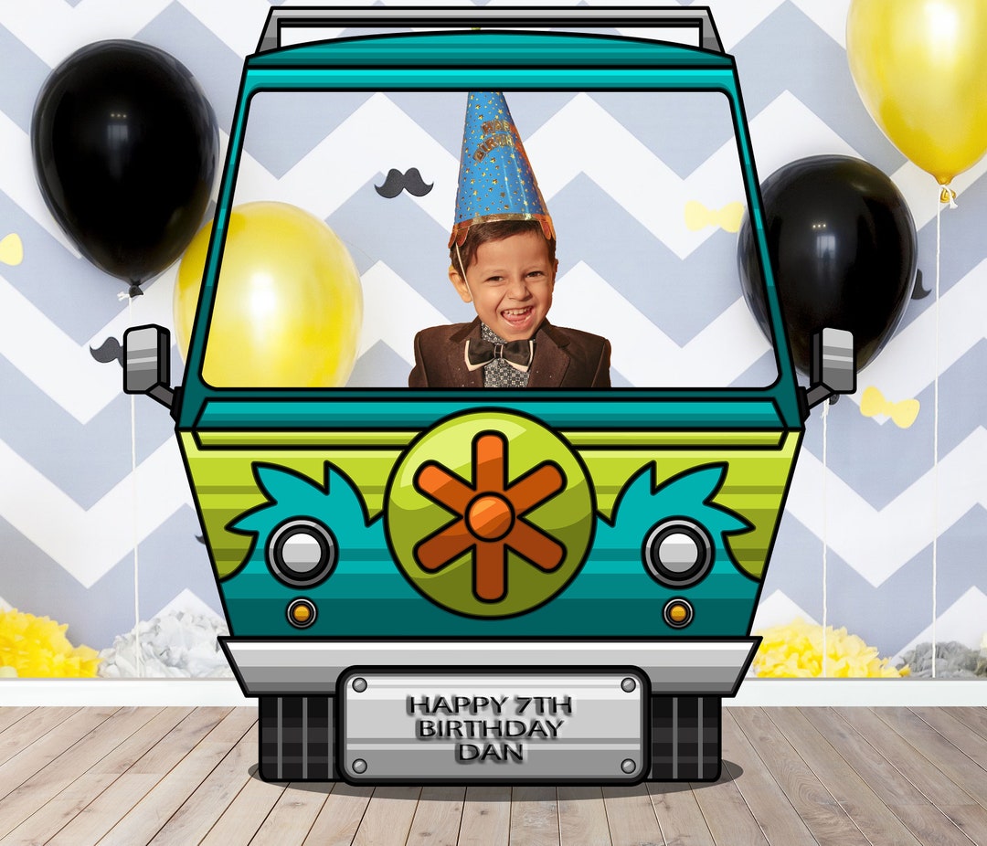 Scooby Doo Mystery Van Photo Prop, the Mystery Machine DIY