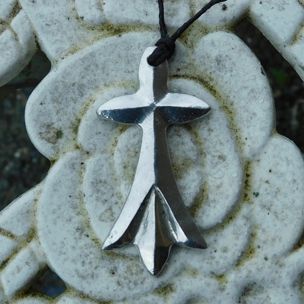 Breton Ermine Symbol Triskel Hermine Pendant - Made by William Sturt