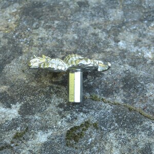 Distel Schubladenknopf, Distelgriff, schottischer Möbelknopf, handgefertigt aus Zinn, von Les Etains de Jumilhac Bild 4