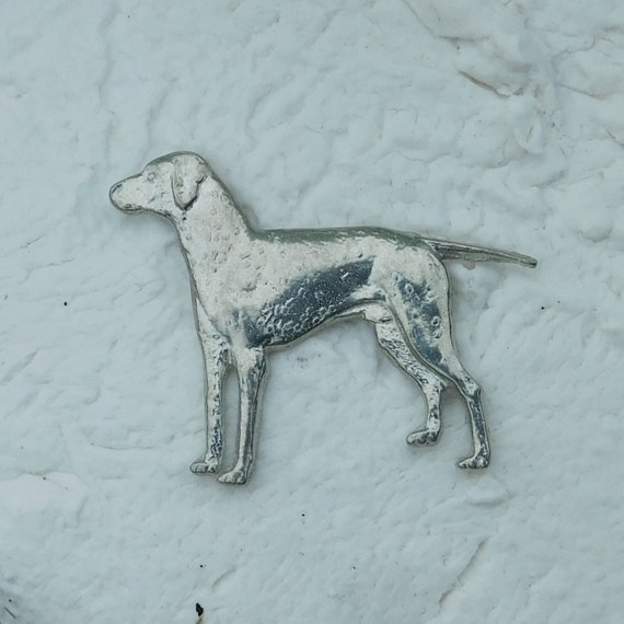 Broche Chien écossais Et Cornemuse En étain - Fabrication Artisanale Française