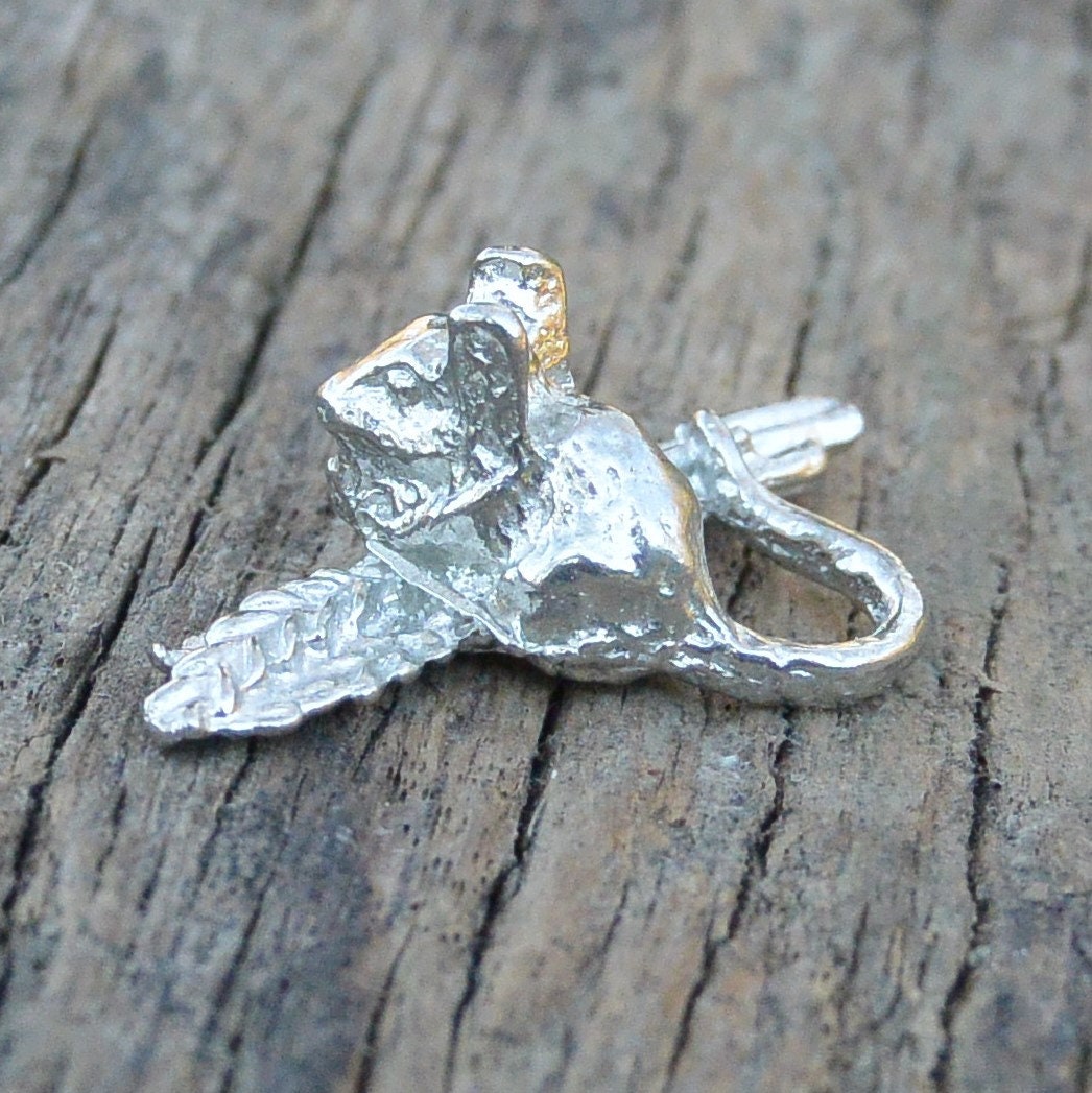 Figurine Souris, Souris Miniature, Faite Main, en Etain. Fabrication Française, Par William Sturt, D