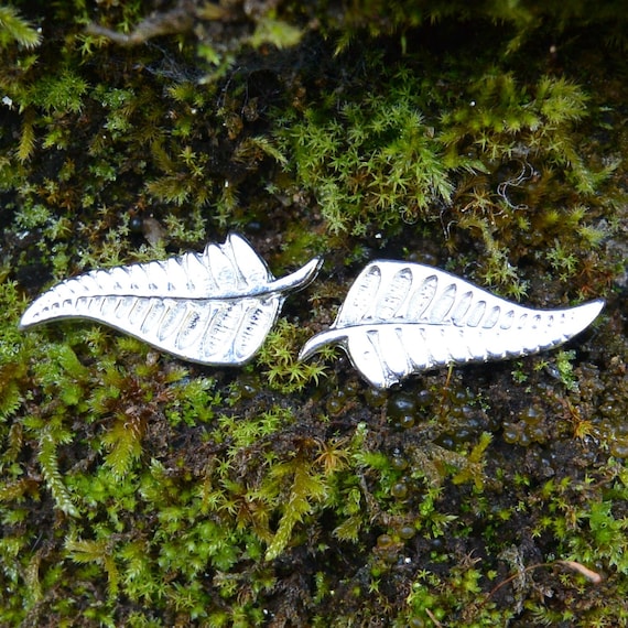 Silver fern cufflinks clearance