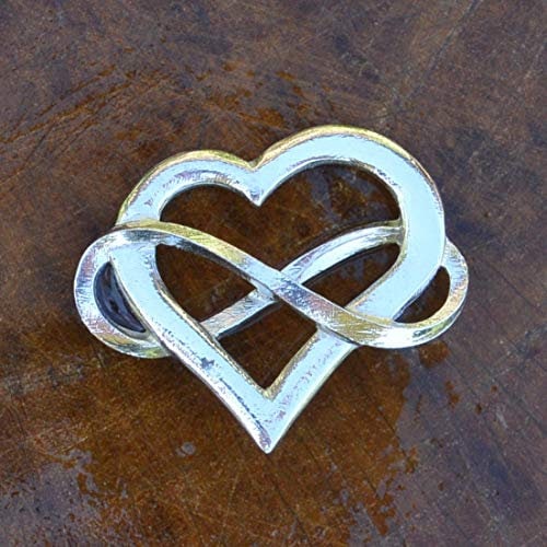 Pendentif En Forme De Cœur Avec Lettre Initiale Découpée En Or Jaune - 7