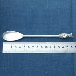 Cheshire Cat Spoon, Jam Spoon, Handmade, in Finest Pewter, by William Sturt image 6