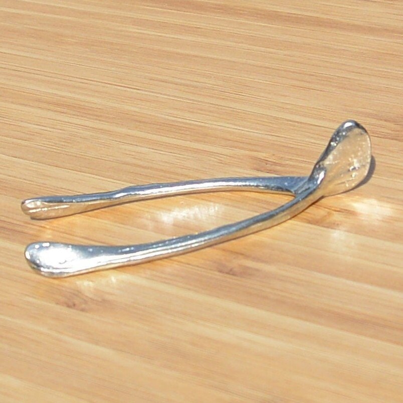 Bréchet, Wish Bone, Fait Main, en Etain, Par William Sturt, Des Etains de Jumilhac