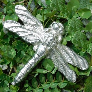 Handmade Pewter Dragonfly Brooch – William Sturt Fine Lead-Free Pewter, Gift Boxed