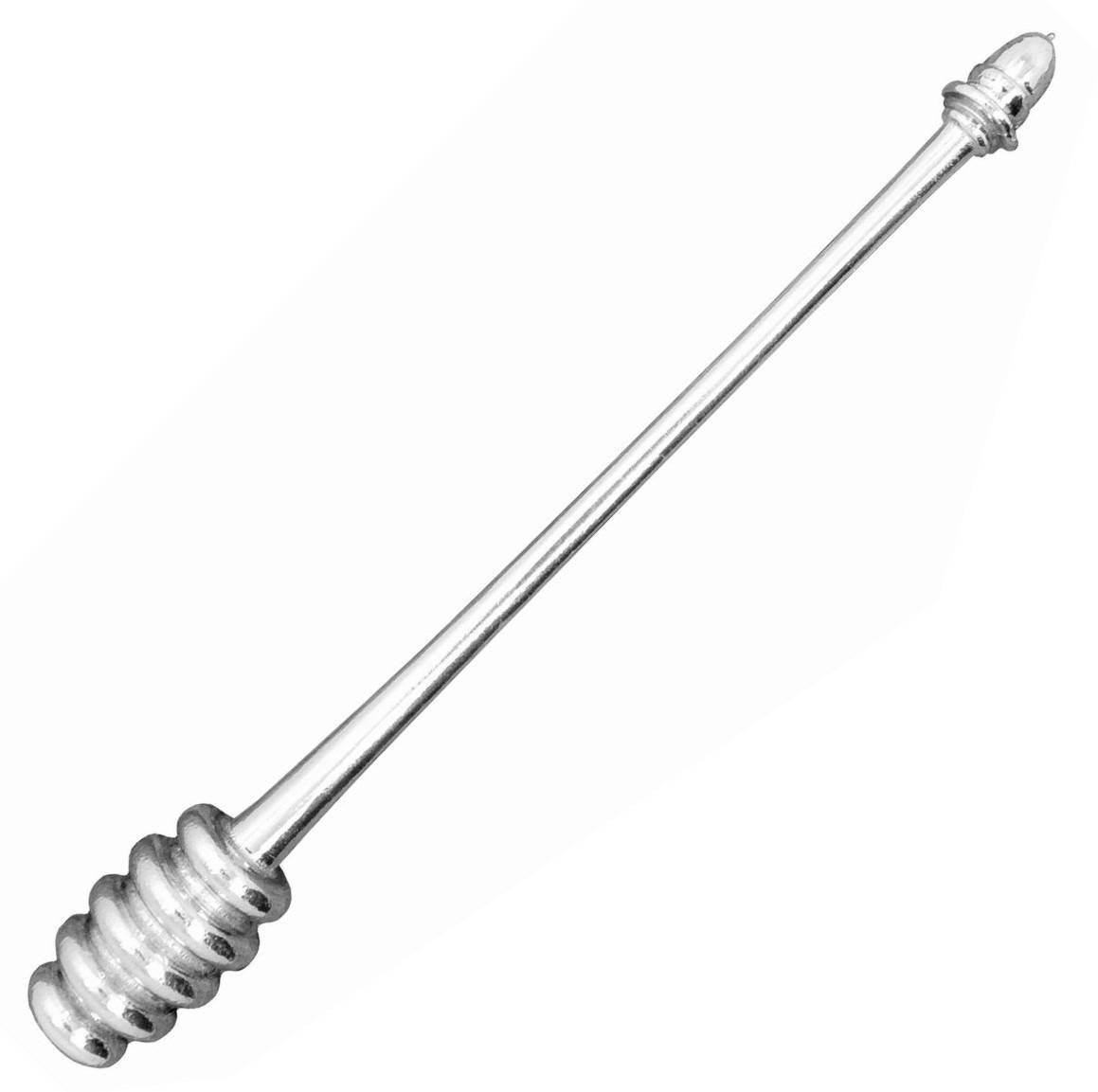 Acorn Honey Dipper, Wedding Gift, Handcast, in Fine Pewter, By William Sturt