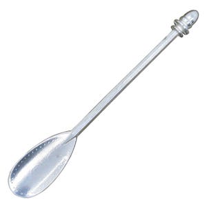 Acorn Jam Spoon, Long Jam Spoon, Keep Your Fingers Clean! Handcast, In Fine Pewter, By William Sturt