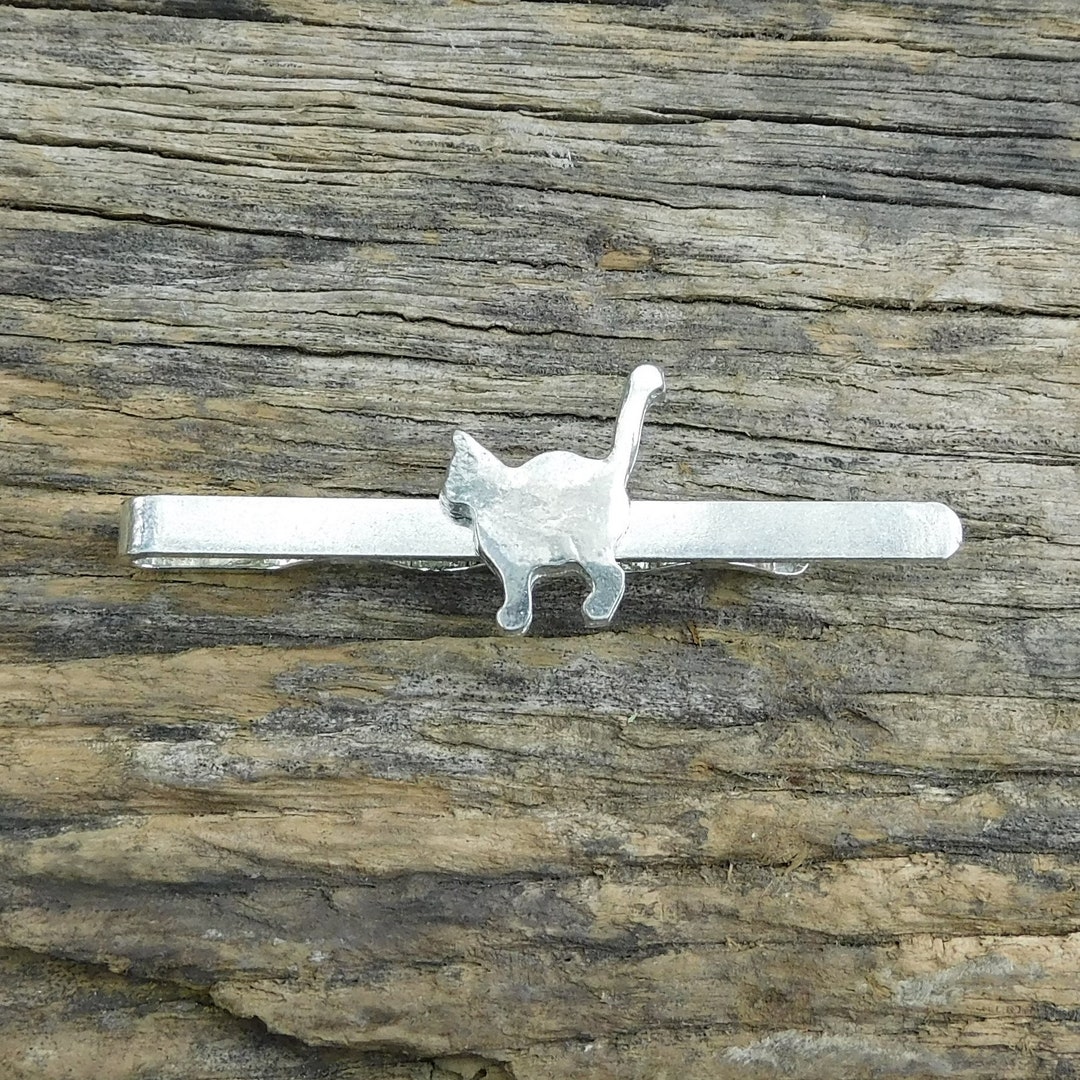 Pince à Cravate Ornithorynque - Fabriquée à La Main En Étain - Style Insolite Made In France