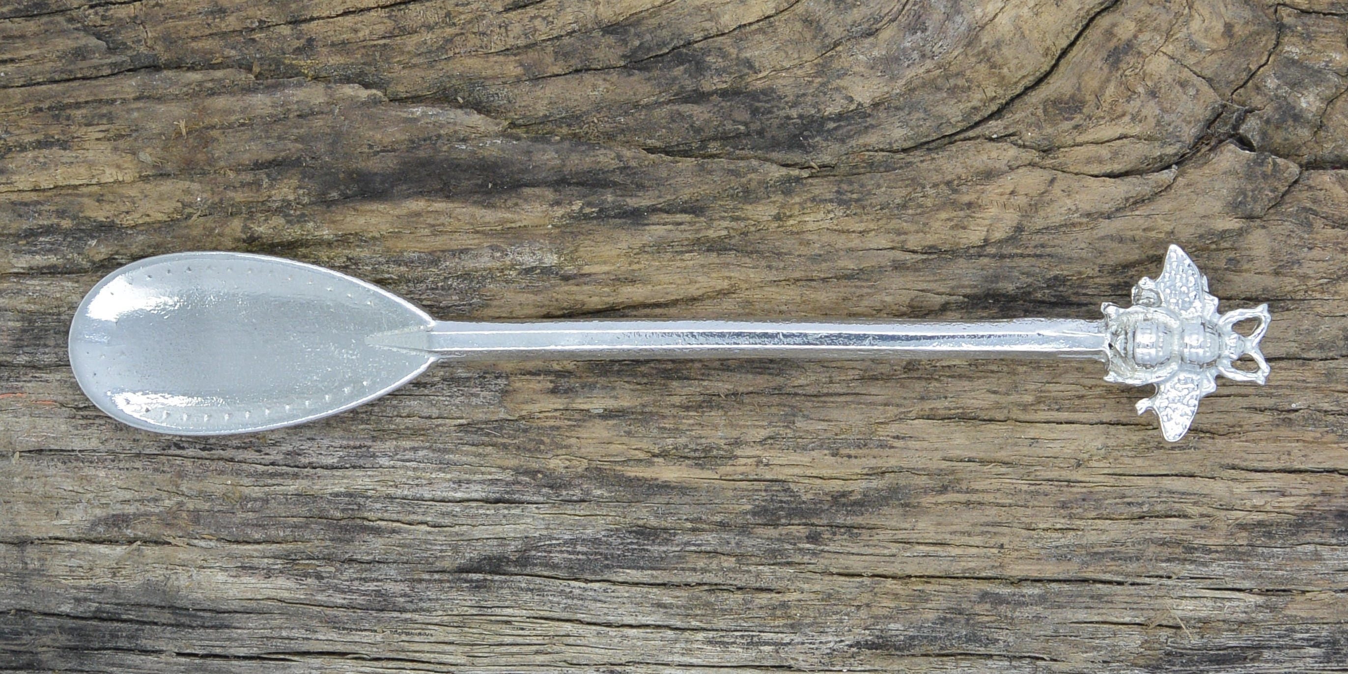 Bee Jam Spoon Honey Bee Spoon Handcast in Fine Pewter by Etsy