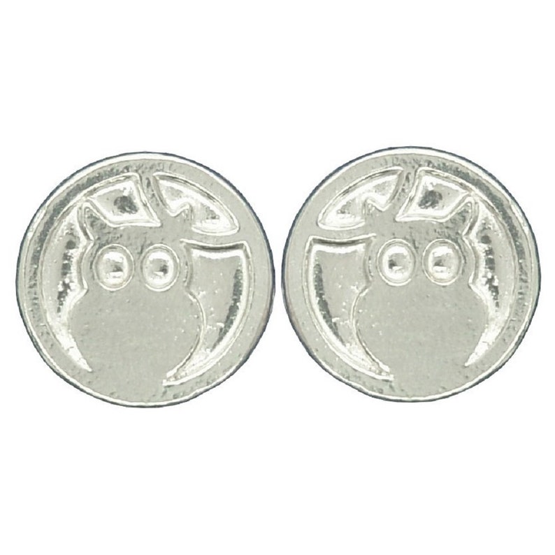 Wedding Cufflinks Owl Cuff Links in Fine Pewter Owl Cufflinks by William Sturt Owl and Moon Cufflinks Handmade