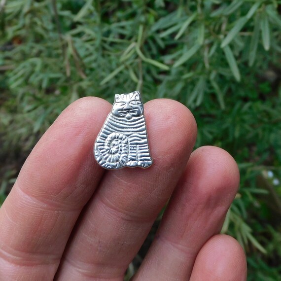 Boutons De Manchette Chat En étain - Fabrication Artisanale Française, Cadeau élégant Pour Mariage Ou Fête