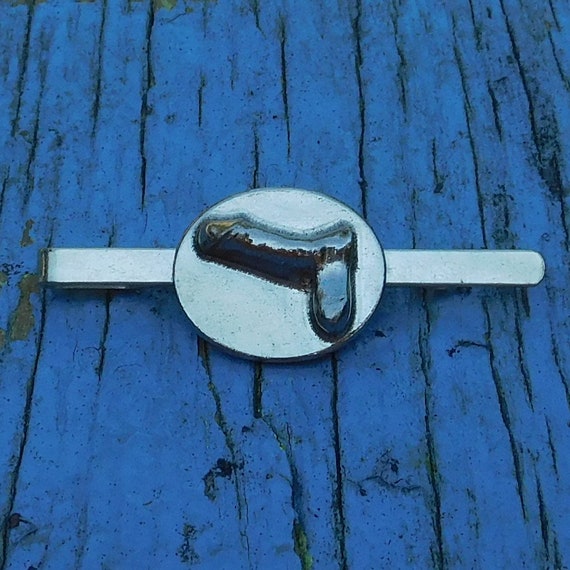 Pince à Cravate Canard Colvert - Étain Fin Fait Main - Fabrication Française Artisanale - Longueur 5cm