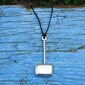 Thors Hammer Pendant, Thors Hammer Gifts, Viking Pendant, Handmade in Fine Pewter by William Sturt