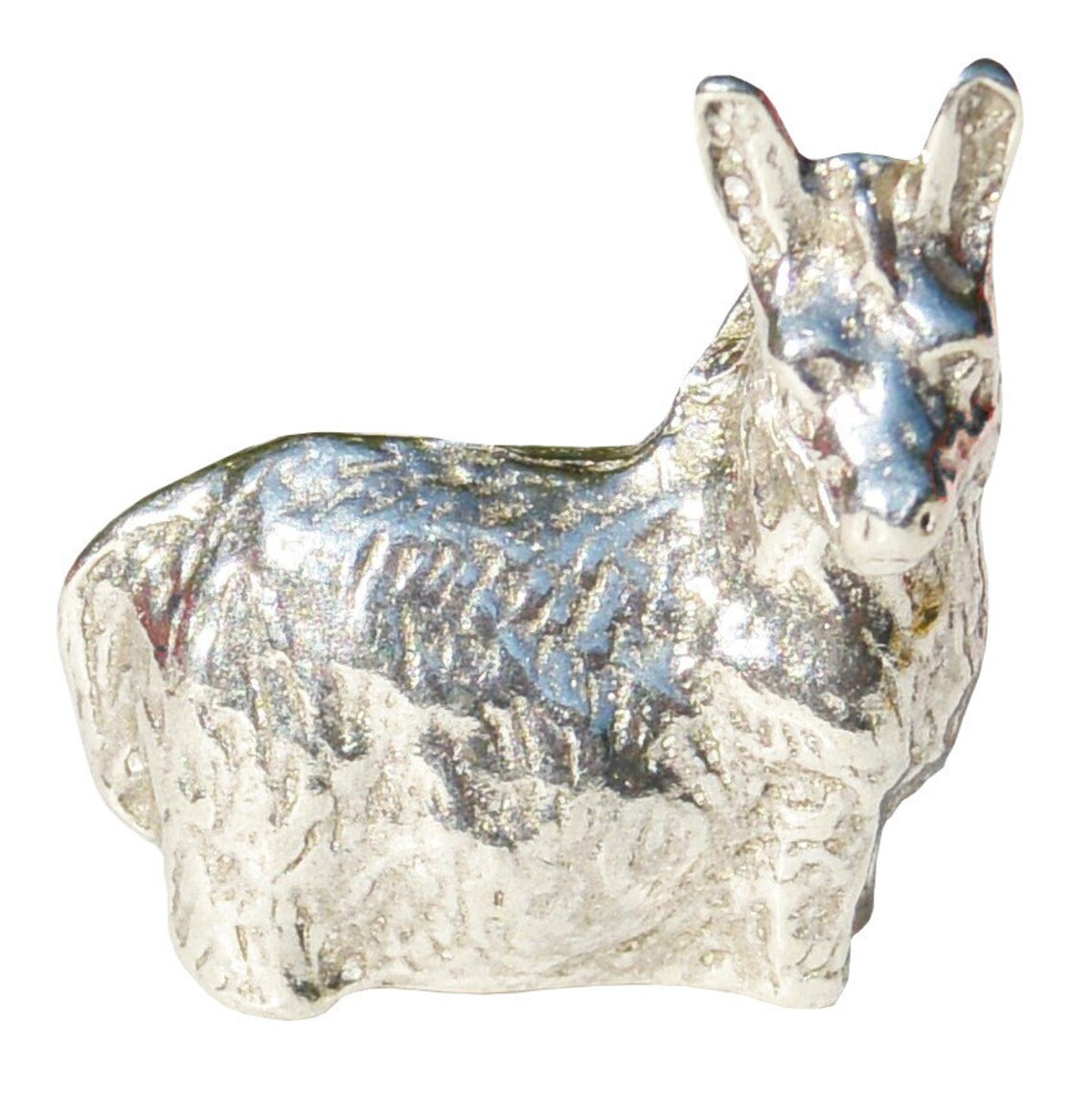 Donkey Figurine Miniature Donkey Handmade in Fine Pewter Etsy