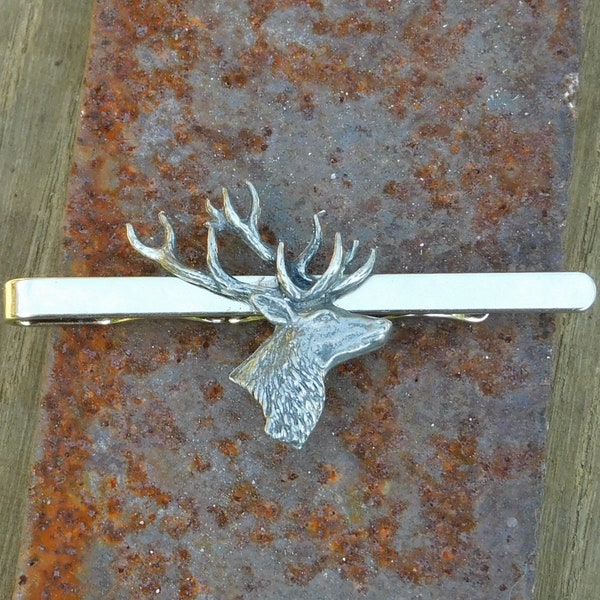 Kiwi Pince à Cravate Bouledogue - Fait à La Main En Etain - Fabrication