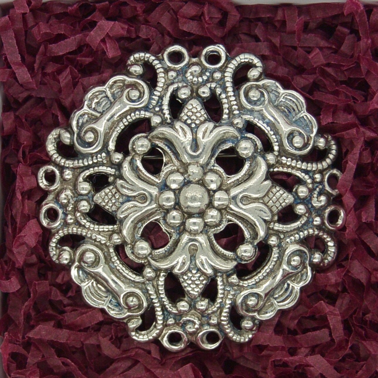 Épingle De Revers Clé De Sol William Sturt - Étain Fait Main, 7cm, Made In France, Coffret Cadeau