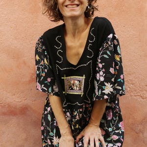 Robe manche pagode sale