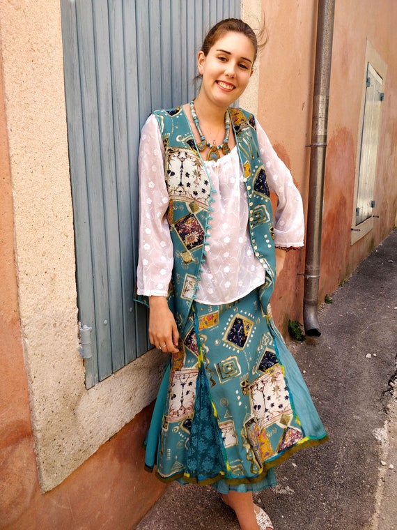 bohemian waistcoat
