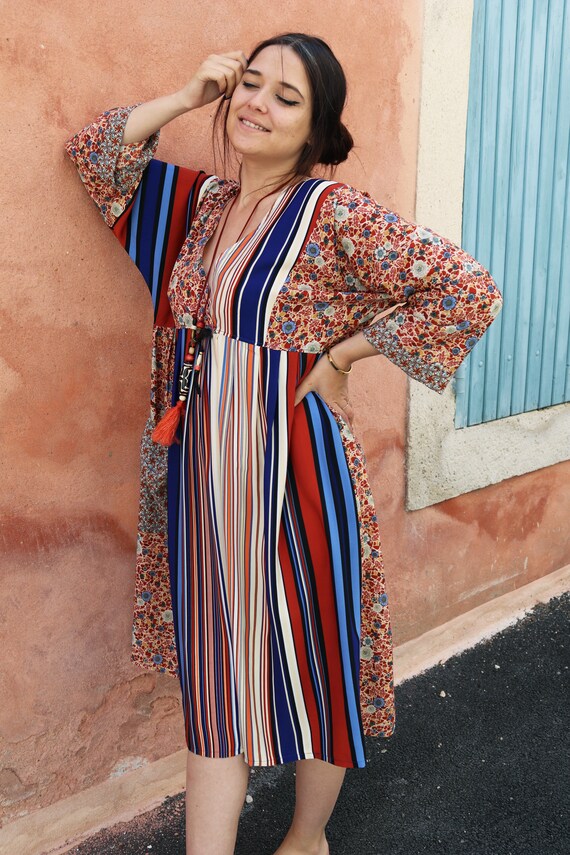 mid length boho dresses