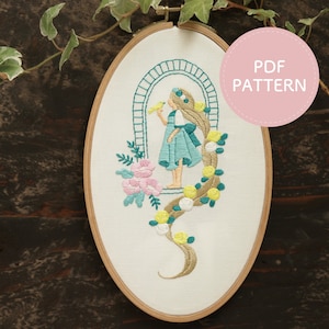 Runzel | Embroidery pattern pdf | Embroidery guide |