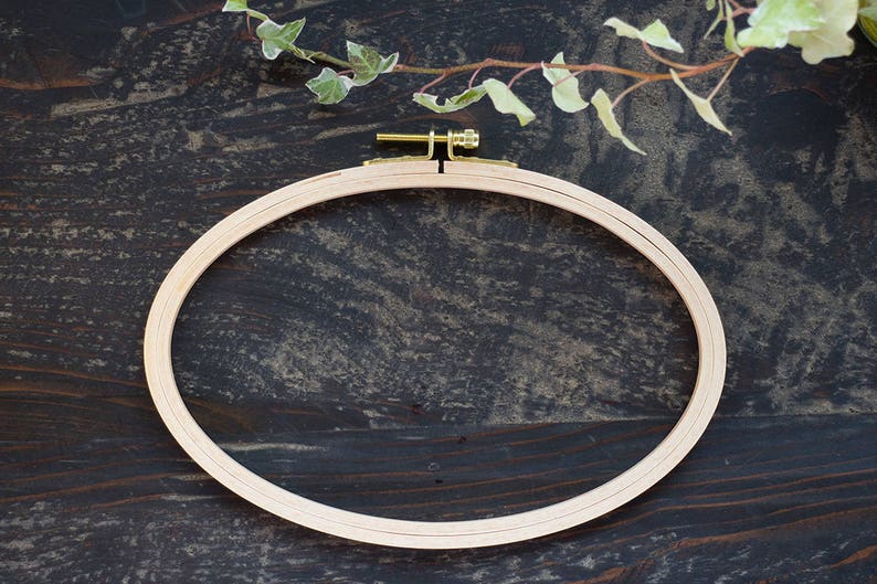 Oval embroidery hoop large 225 x 15 cm 88 x  etsy Oval embroidery hoop large 225 x 15 cm 88 x  etsy