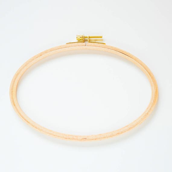Oval Embroidery Hoop Large 21 X 13 Cm 8 X 5 Etsy