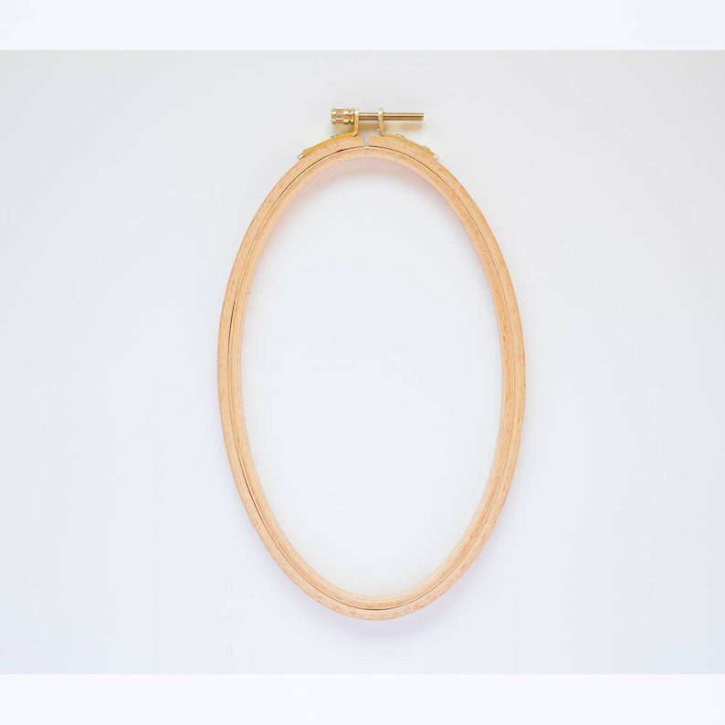 Oval embroidery hoop large 13 x 21 cm 5 x 8  etsy Oval embroidery hoop large 13 x 21 cm 5 x 8  etsy