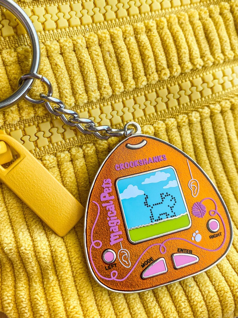 Magical Pets 90's Gigapet Enamel Pin/Keychain Etsy