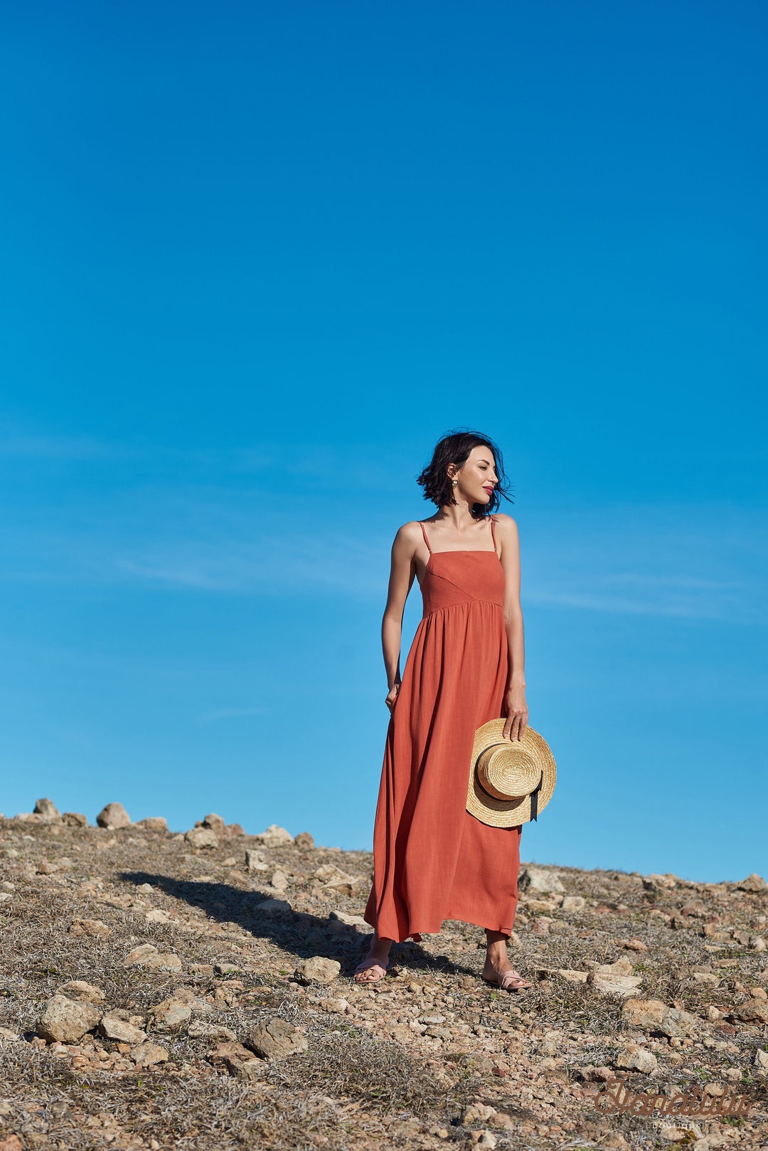 backless linen dress Linen backless dress, Linen Sleeveless dress, Long Linen dress women, Sleeveless boho dress, Summer Linen dress, Linen maxi dress for women