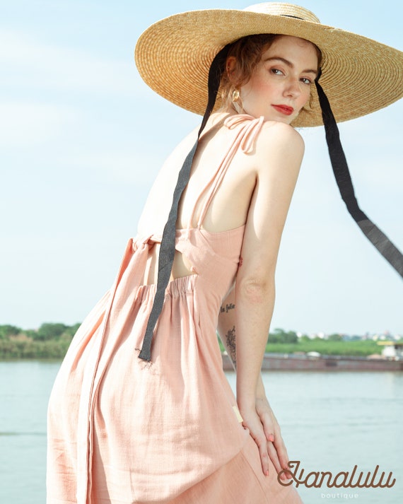 Linen Maxi Dress-linen Long Dress-bridesmaid Dress-prom Dress-occasion Dress-holiday/vacation  Maxi Dress-wedding Guest Dress-special Event - Etsy