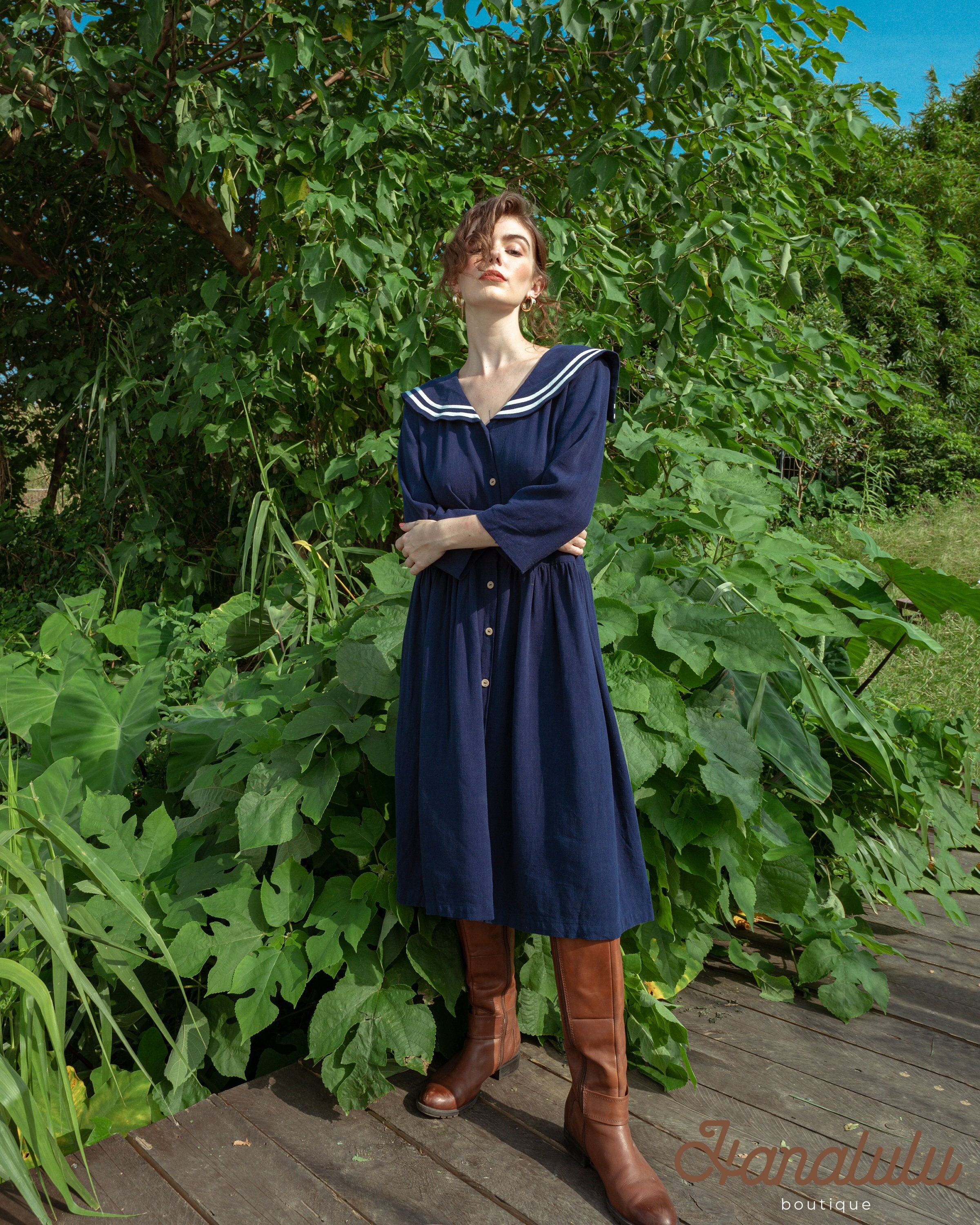 Vintage sailor dress - Etsy 日本 Vintage sailor dress - Etsy 日本