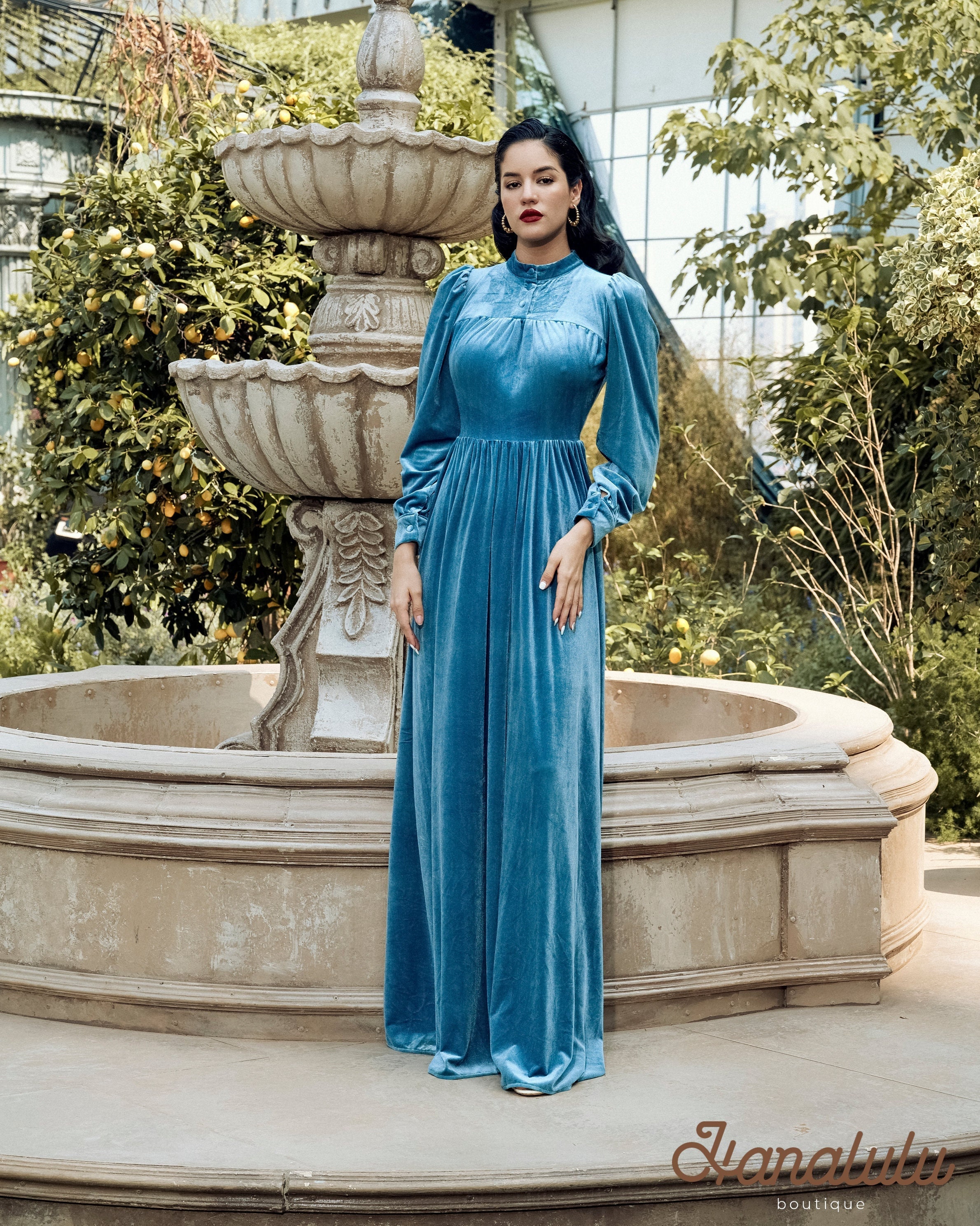 関税送料込【MAC DUGGAL】ロング ドレス ハイロー 無地 ブラック Mac Duggal SALEパフスリーブシークインレースロングドレス