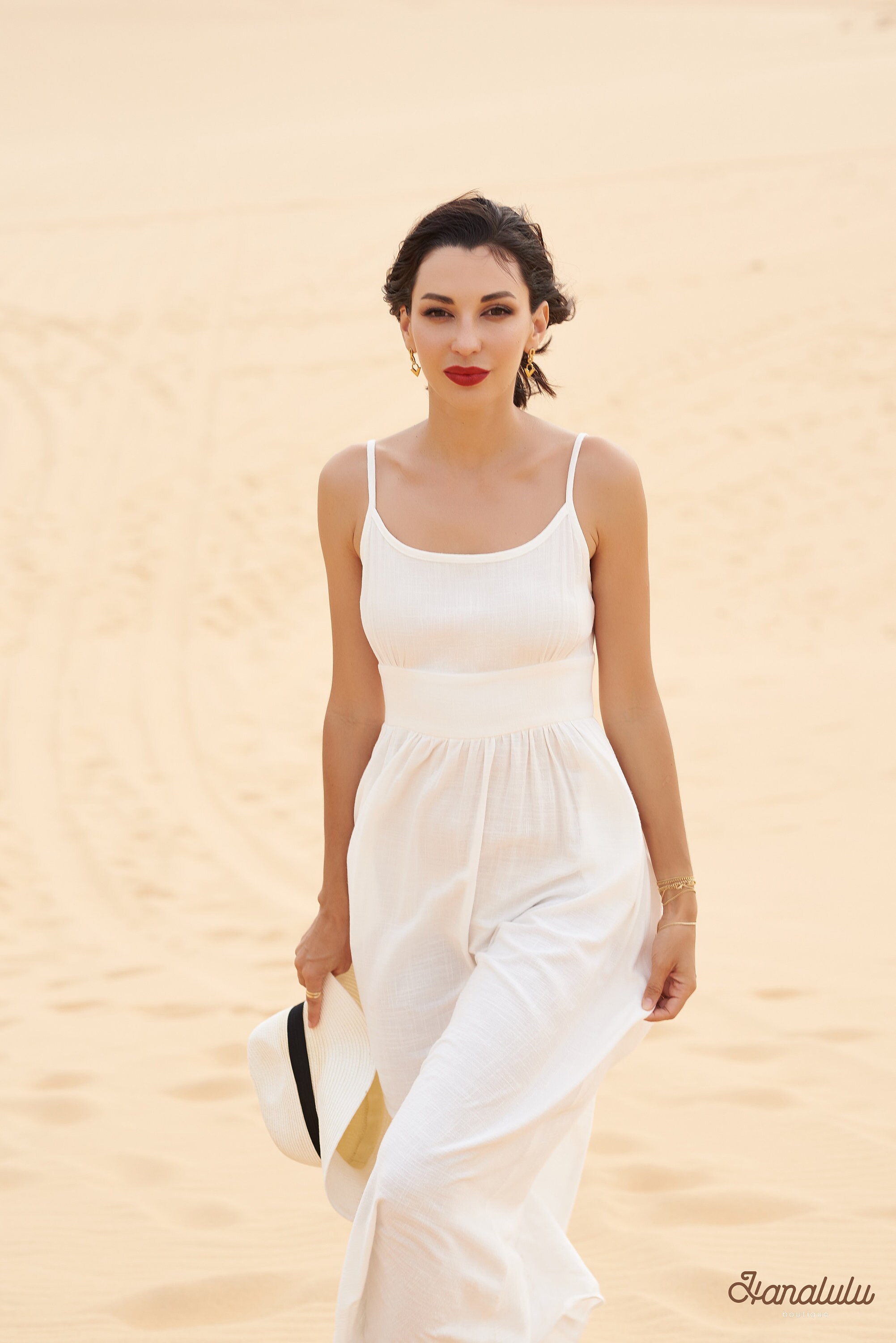White Linen Maxi Dress - Backless Summer Beach Dress - Etsy
