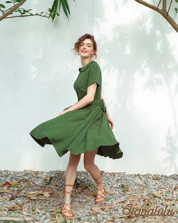 olive green skater dress Green Elegant Tulle Lace Long Prom Formal Evening Gown Dress