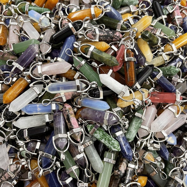 Bulk Crystal Pendant Etsy