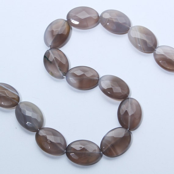 High Quality 22x28mm Oval Natural Mixed Agate Gems Beads 10Pcs Jewelry Accessory 