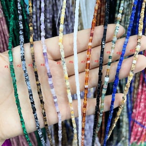 30+ Kinds 2*2mm Box Beads, Tiny Square Cube Beads, DIY Jewelry, Loose Beads, Wholesale