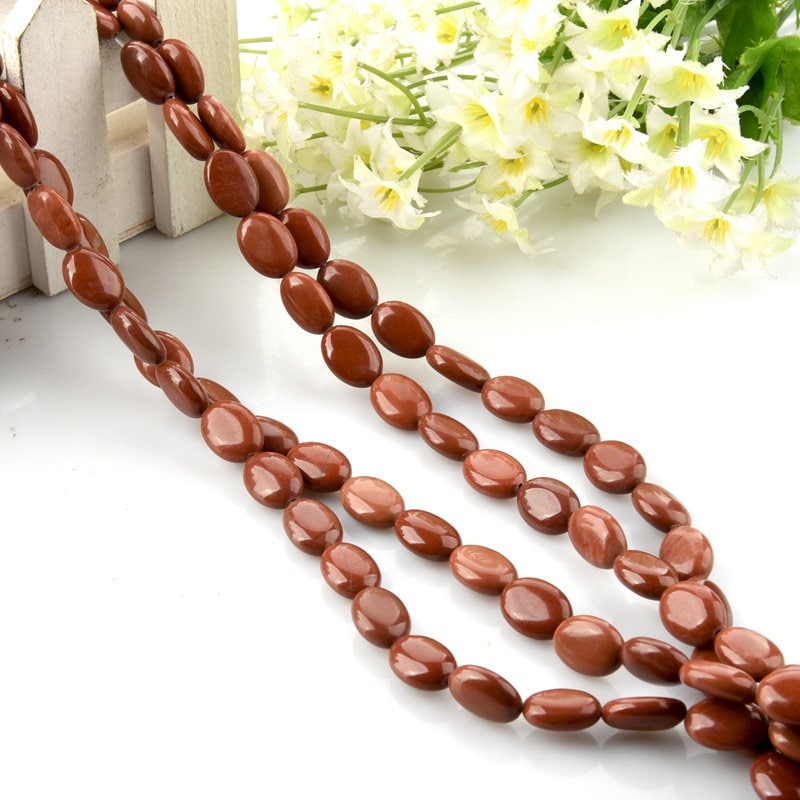 PERLINE SFUSE CON Barra Rettangolare In Pietra Preziosa Di Diaspro - Foto 11