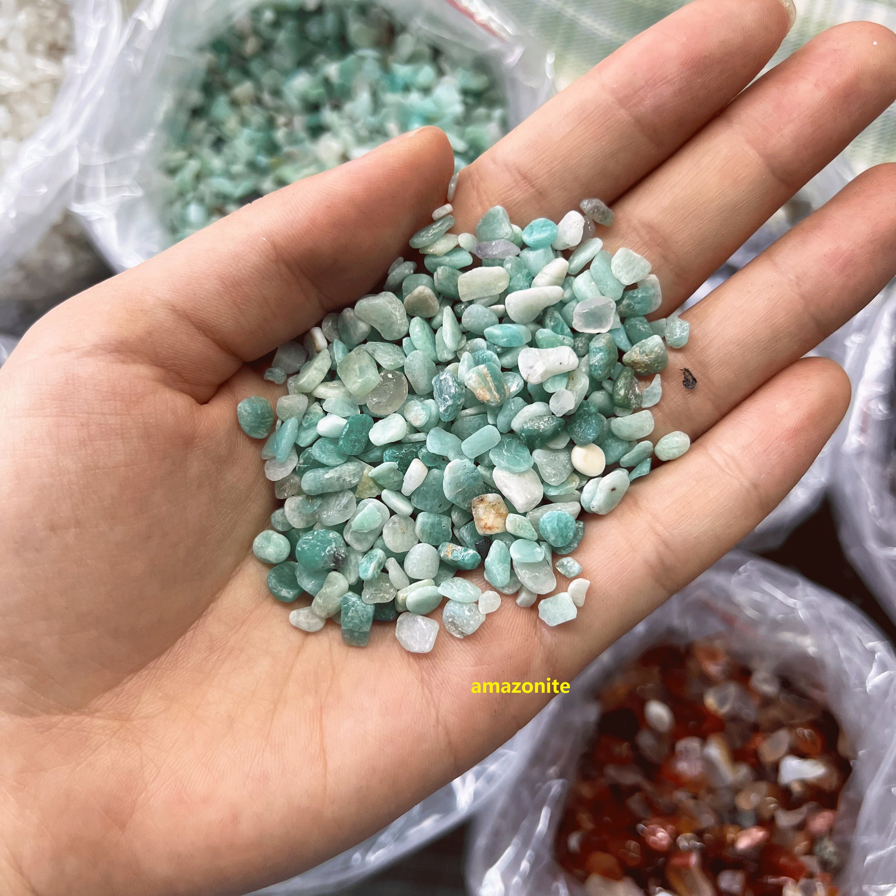 Wholesale Crystal Chips Undrilled Gemstone Chips Bulk Etsy UK