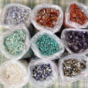 Wholesale Crystal Chips, Undrilled Gemstone Chips Bulk, Irregular Mini Crystal Beads Lot, DIY Jewelry, Crystal Gift