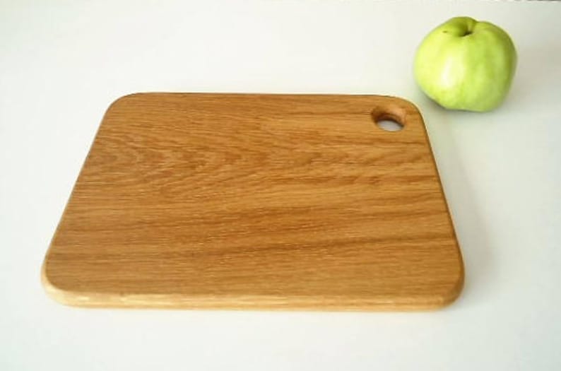 Natural Oak Cutting Board Serving Plate Tray Snacks Starter Plate Tray Size Approx 11.8 in x 8.5 in or 30 cm x 21.5 cm Gift Idea
