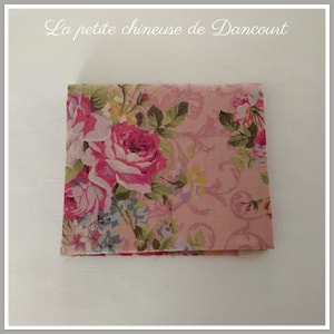 Antique Pink Roses Fabric Coupon