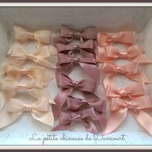 Bag of 5 satin bows