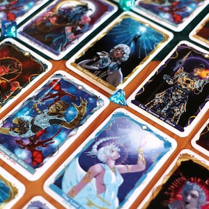 Baldur's Gate 3 Companion Oracle Cards (Shadowheart, Astarion, Gale, Karlach, Lae'Zel, Isobel, Alfira)