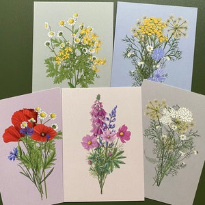 Jeu de cartes 'série bouquet'